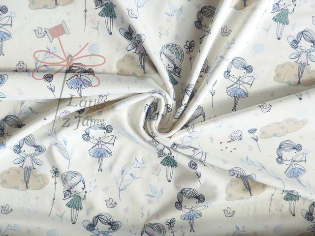 Úplet 210g - Víly na krémové