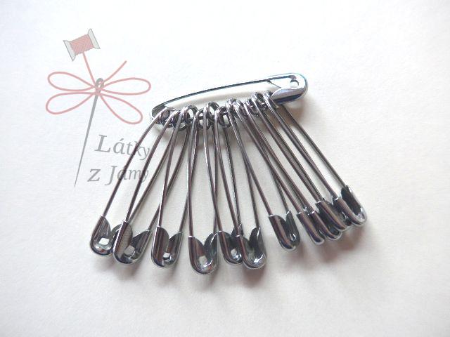 Špendlík spínací 32 mm-12 ks