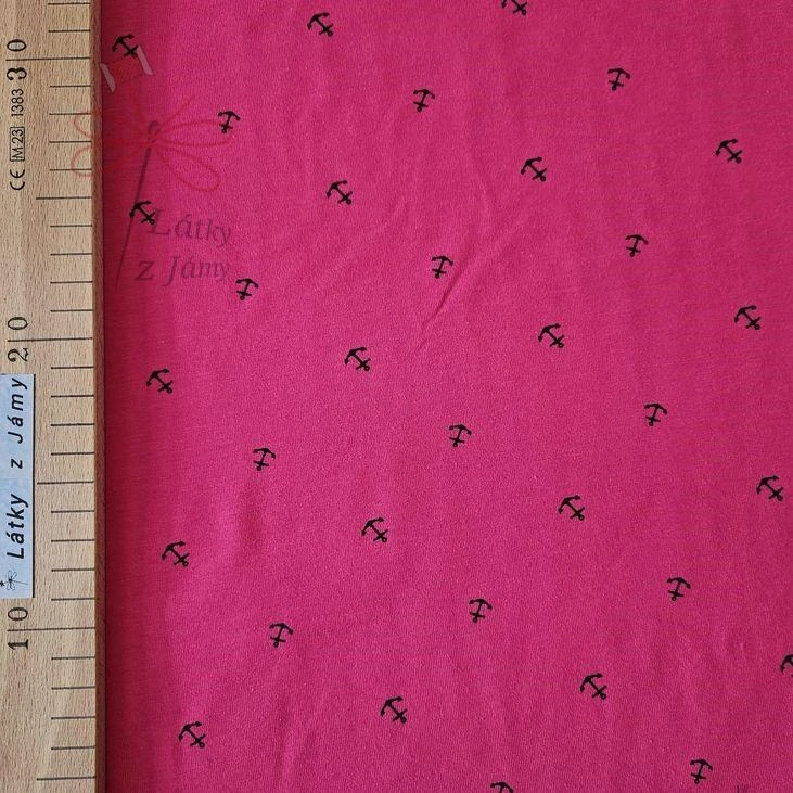 Kotvičky na růžové