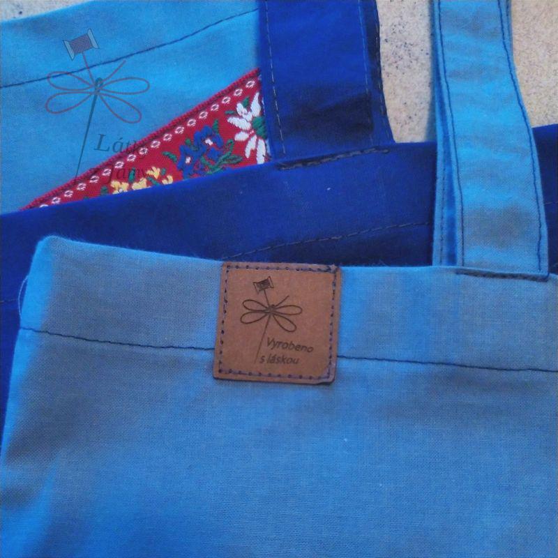 Látková taška se stuhou