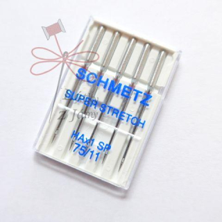 Overlockové jehly super stretch HAX1 SP