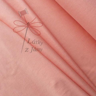 Úplet jednolíc 190g- růžová korálová světlá 322