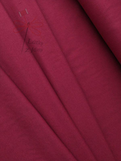 Úplet jednolíc 190g- Červená bordó