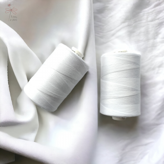 Nitě unilpoly 120- bílá 001