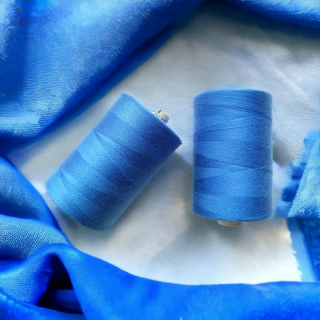 Nitě unilpoly 120- modrá kobaltová 554