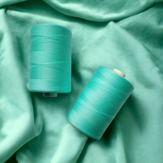 Nitě unilpoly 120- modrá mint 650