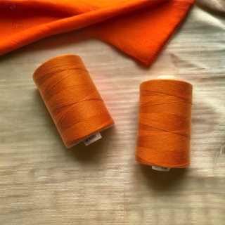 Nitě unilpoly 120- oranžová terakotová 273