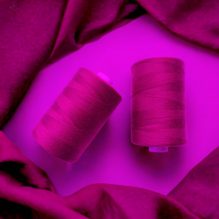 Nitě unilpoly 120- růžová fuchsiová 343