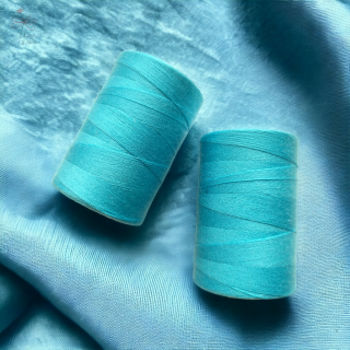 Nitě unilpoly 120- tyrkys mořský 655