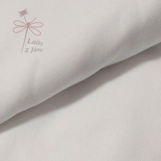 Náplet hladký bílý