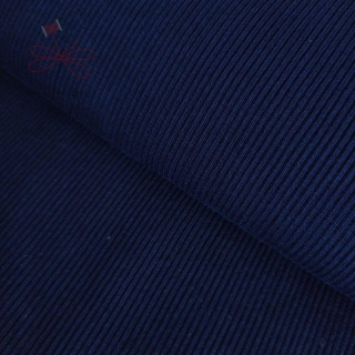 Náplet žebrovaný Modrá temná 