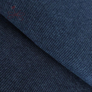 Náplet žebrovaný Modrošedý