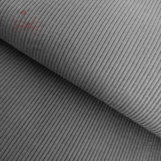 Náplet žebrovaný Šedá střední