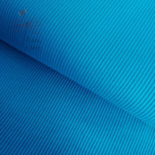 Náplet žebrovaný Tyrkysový