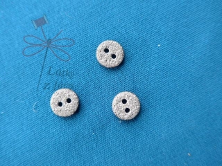 Knoflík šedý pískovec 11 mm