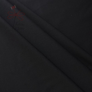 Teplákovina nepočesaná 240g- černá